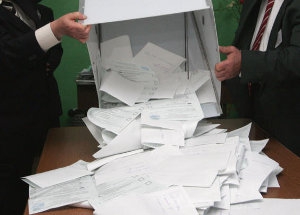 На двух из четырех участков в Мирненской ОТГ есть предварительные итоги голосования фото