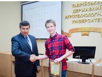 В ТГАТУ наградили победителей Всеукраинских студенческих олимпиад  фото