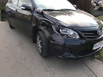 В Одессе лихач разбил семь припаркованных автомобилей  фото