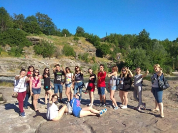 Студенты-филологи на практике путешествовали по Украине фото