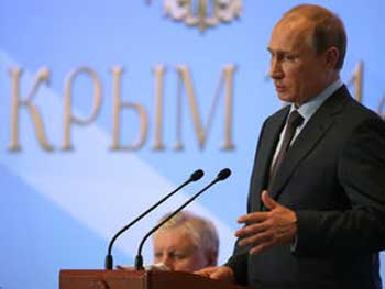Путин: Условий, при которых Россия вернет Крым Украине, не существует фото