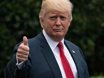 Трамп взял выходной, чтобы отпразновать свой день рождения фото