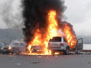 Взрыв Волги в Киеве. Владелец установил взрывчатку-ловушку и уже задержан фото