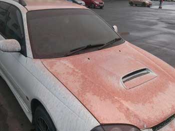 Жителей России напугал кровавый дождь (ФОТО. ВИДЕО) фото