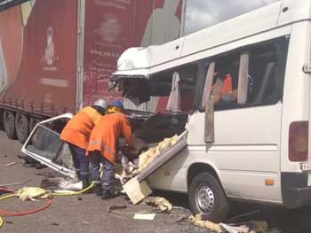 В ДТП в Житомирской области погибли 11 человек, в том числе ребенок фото