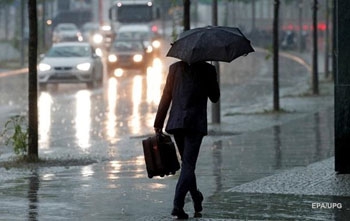 Украину накроют грозы фото