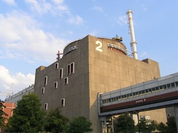 На Запорожской АЭС отключили энергоблок фото