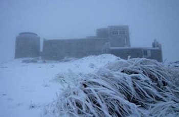 В Украине выпал первый снег  фото