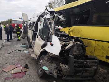 Жуткая автокатастрофа в Твери  фото