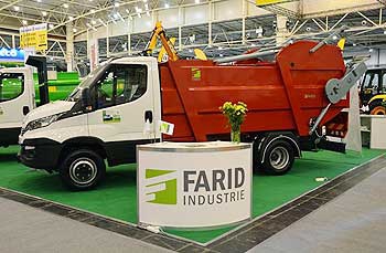 Мусоровозы Farid - коммунальные предприятия Украины доверяют спецтехнике из Италии фото