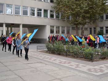 Юные соколы Мелитополя боролись за флаг фото