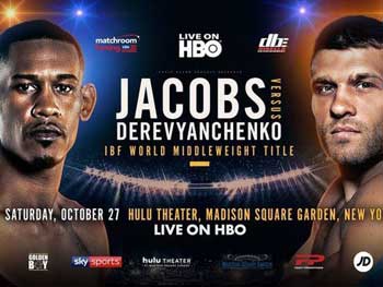 Разница – 100 грамм: взвешивание перед боем Деревянченко – Джейкобс фото