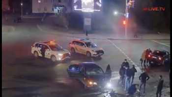 В Мелитополе авто сгорело за считанные минуты фото