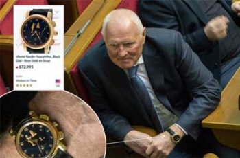 Нардеп «засветил» часы за два миллиона  фото