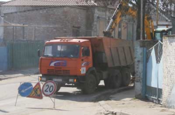 В Мелитополе расширяют центральную улицу  фото