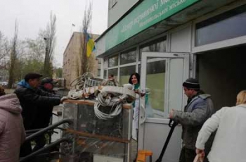 В Мелитополь прибыло медоборудование из Германии фото