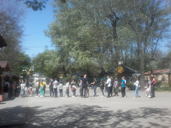 Как в парке Мелитополя открытие сезона проходит  фото