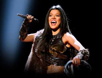 Мелитопольские школьники напишут стихи для певицы Русланы фото