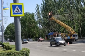 В центре Мелитополя становится «Черешнево» фото