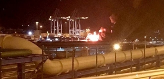 В порту Турции взорвался танкер: есть пострадавшие фото