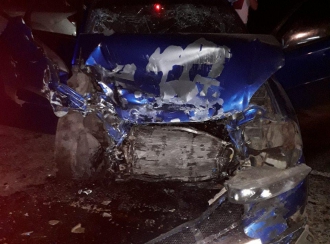 В Запорожье столкнувшиеся автомобили стали мясорубкой для пяти человек фото