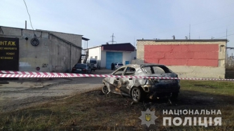 На Харьковщине мужчина заживо сгорел в своем авто фото