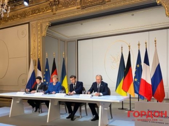 Нормандская четверка договорилась о полном прекращении огня на Донбассе  фото