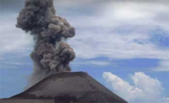 В Мексике проснулся самый опасный вулкан в стране фото