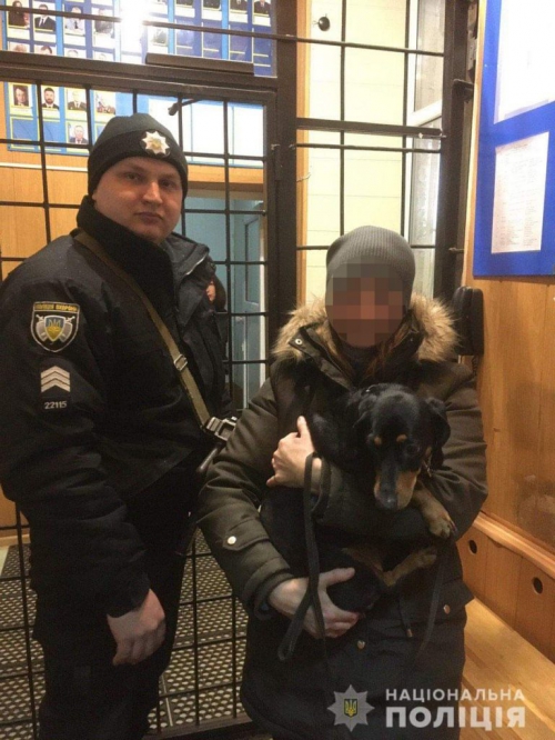 В Запорожье в «Дубовке» обнаружили молодую женщину, потерявшую память, с собакой  фото
