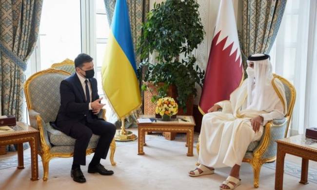 Зеленский предложил Катару инвестировать в Большую стройку в Украине фото