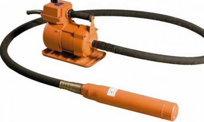 Из чего состоят и как делятся вибраторы для бетона? фото