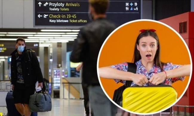 Украинку в Польше сняли с рейса в Киев и оштрафовали из-за бомбы в чемодане  фото