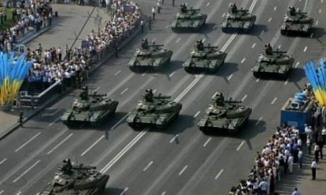 На 30-летие независимости Украины пройдет большой военный парад  фото