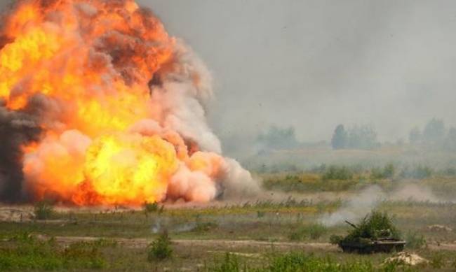 Отрабатывали наступление: украинские военные провели масштабные учения, фото фото