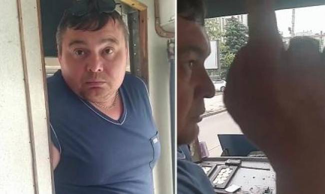 Дать тебе по роже: водитель трамвая в Харькове угрожал полицейскому, за то что он не хотел оплачивать проезд фото