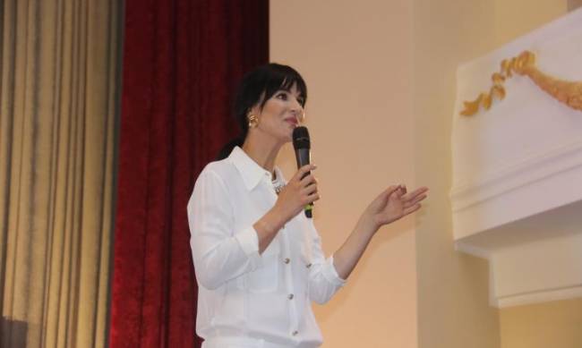 Ведущая Маша Ефросинина поделилась своими секретами с участницами форума в Мелитополе (ФОТО, ВИДЕО) фото