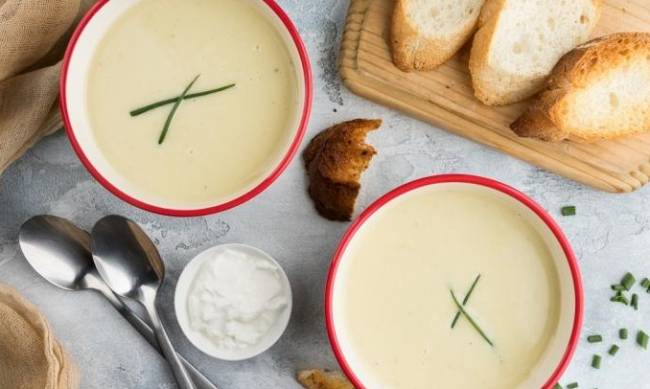 Рецепт дня: суп вишисуаз фото