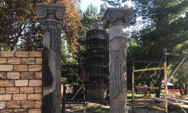 К октябрю в центральном парке Мелитополя закончат создавать уголок Италии фото