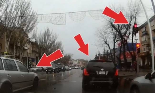 Стадо нарушителей: в Мелитополе водители показали мастер-класс  фото