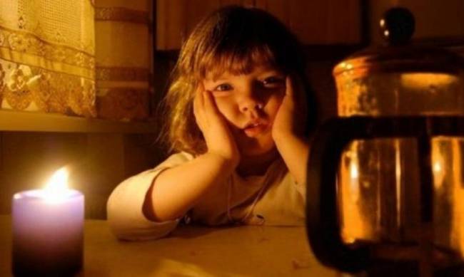 Где в Мелитополе и районе в Святой вечер света не будет фото