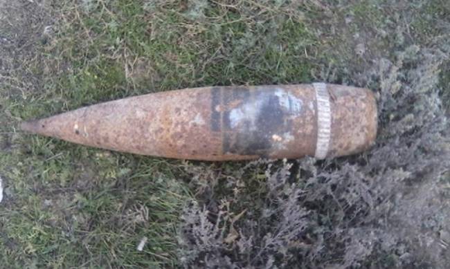 Под Мелитополем нашли снаряды фото