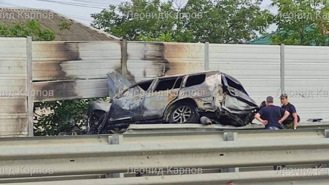 У Криму вибухнув автомобіль із  помічником віце-премєра Запорізької області фото