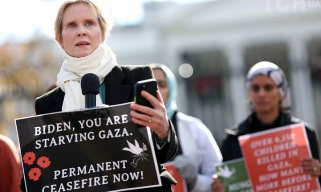 Зірка серіалу Секс і місто оголосила про голодування на підтримку Сектора Гази фото