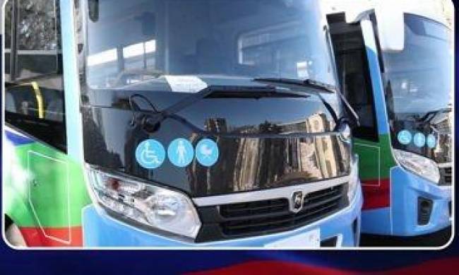 В окупованій частині Запорізької області вийшли 345 нових пасажирських автобусів фото