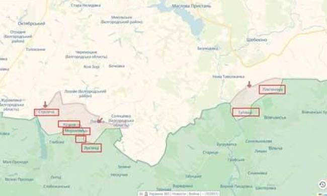 Зеленський перелічив прикордонні села, де тривають оборонні операції ЗСУ – карта фото