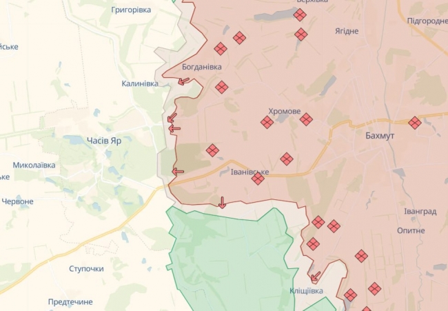 В ОСУВ Хортиця запевнили, що село Іванівське на Донеччині під контролем ЗСУ. фото