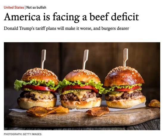 У США почався дефіцит не лише яєць, а й яловичини, – The Economist фото