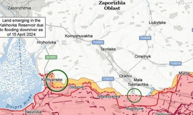 ЗСУ не дали окупантам просунутися на Запорізькому фронті, – ISW фото