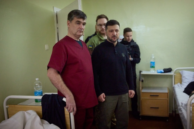 Володимир Зеленський відвідав Запоріжжя фото