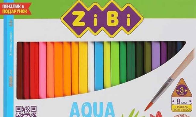 Кольорові олівці або райдужна покупка в магазині Akvarel фото